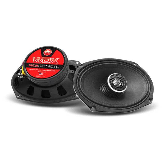 DB Drive WDX69MOTO : 6 X 9" Moto 2-Way Motorcycle Loudspeakers